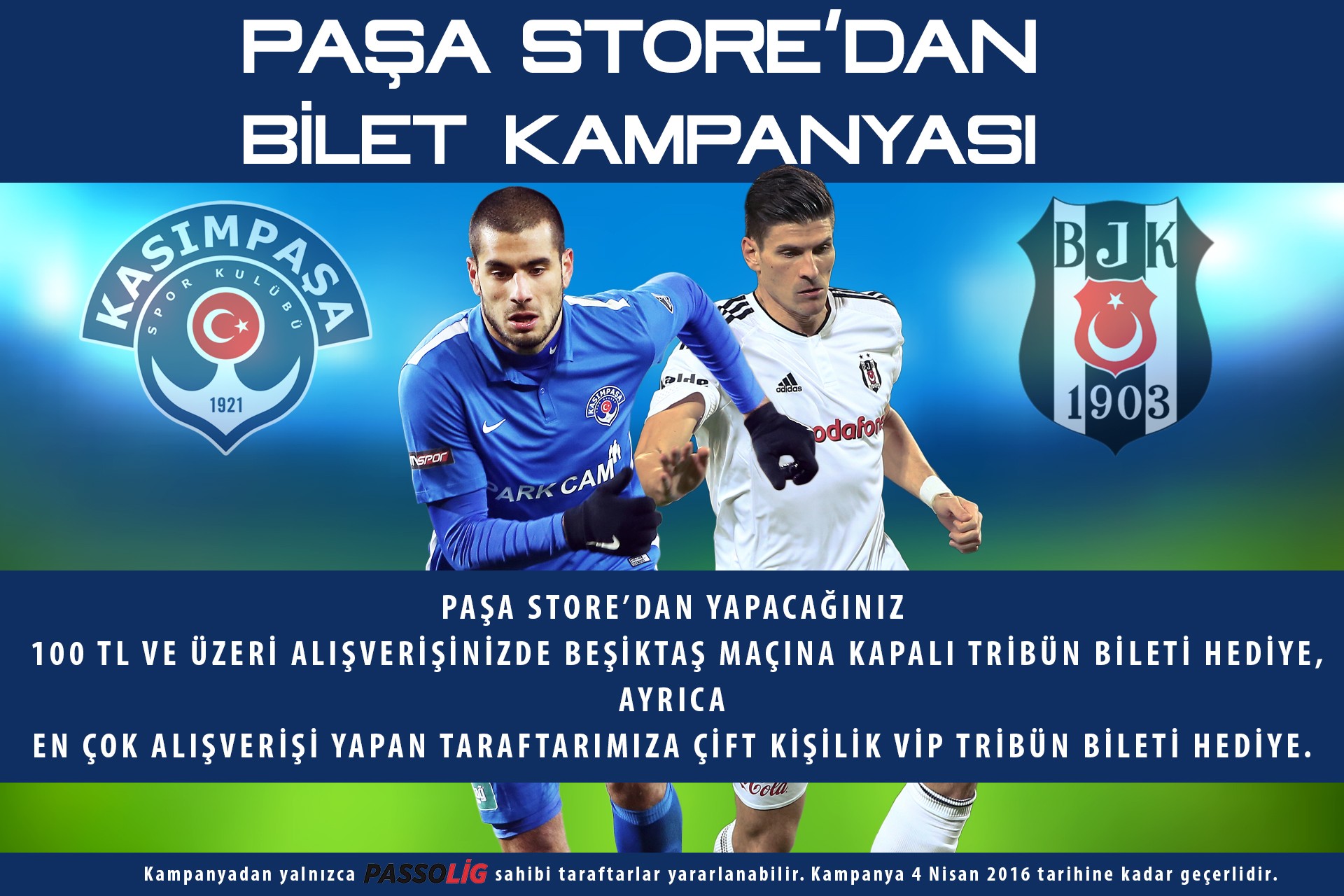 Paşa Store’dan bilet kampanyası