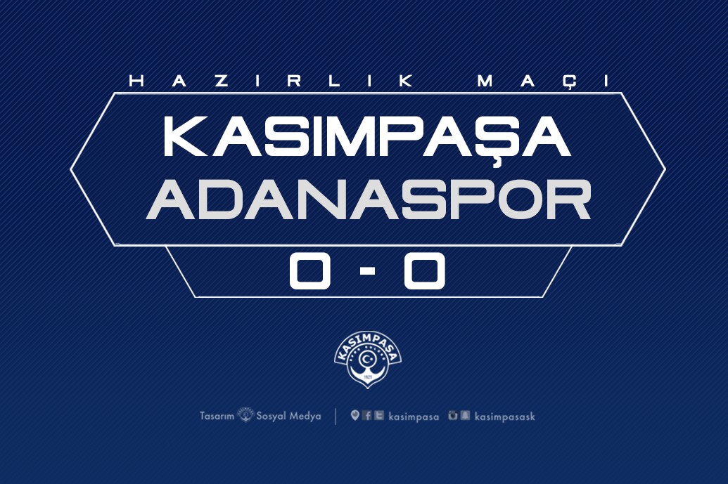 Adanaspor: 0 Kasımpaşa: 0